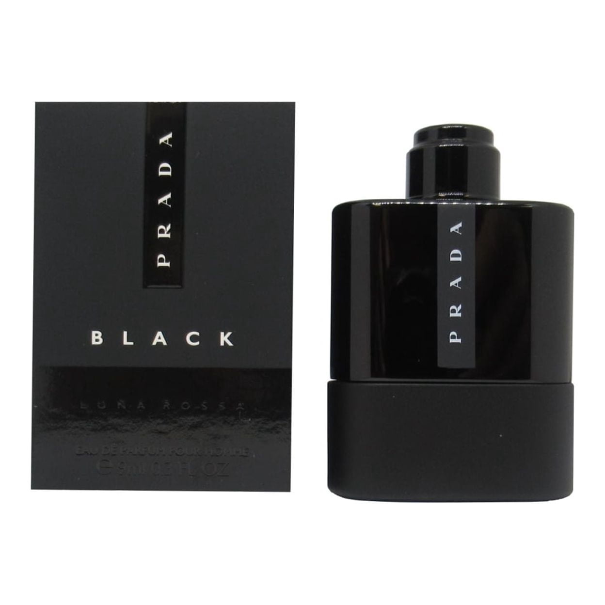 Prada Luna Rossa Black 0.3 Oz Eau De Parfum Mini - Walmart.com
