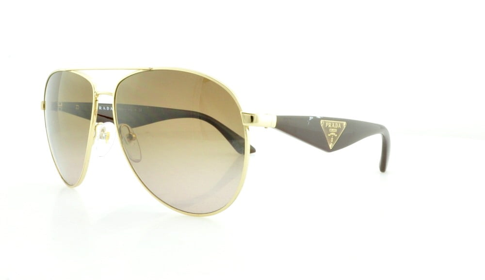 PRADA Sunglasses PR 53QS ZVN1X1 Pale Gold 60MM Walmart