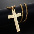 thumbnail image 1 of PRAETER European And American Fashion Jewelry New Popular Scriptal Necklace Chain Chain Black Verses Word, 1 of 11