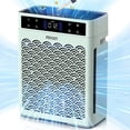 thumbnail image 1 of PRASKY Air Purifier for Home with Filter Brusher Large Room up to 2250 Sq ft, True HEPA Filter for Pets, Smoke & Allergies | Quiet for Bedroom (Green), 1 of 8