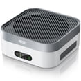 thumbnail image 1 of PRASKY Air Purifier for Home 600 Sq Ft Coverage, True HEPA Filter for Pets, Smoke & Allergies | Quiet & Portable for Bedroom/Travel/Car (Gray), 1 of 8