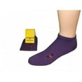 thumbnail image 1 of PRASM (Premium Egyptian Cotton) MENS No-Show Ankle Socks - 1 PAIR-Purple, 1 of 1