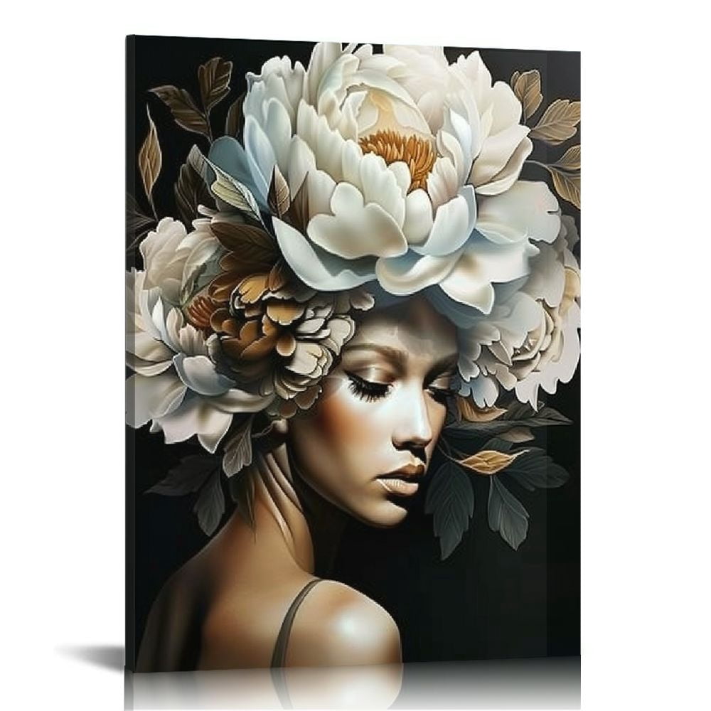 PRATYUS African American Wall Art - 16x20 in/12x16 in Black Women ...