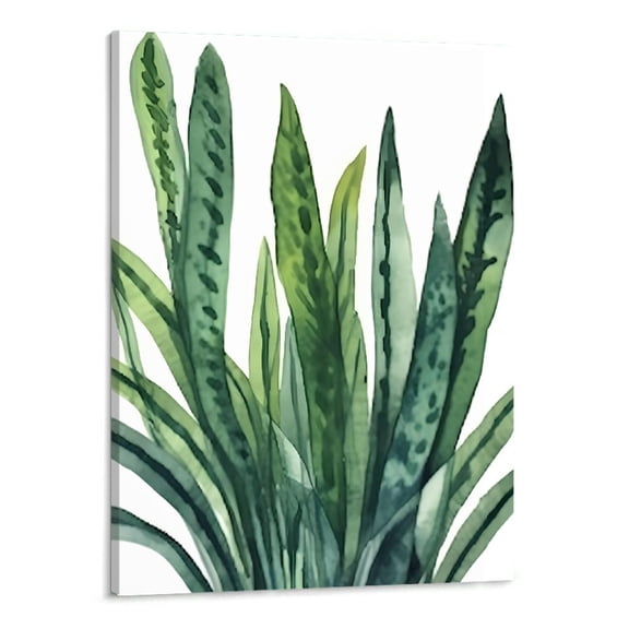 PRATYUS Art Modern Fall Decor Plant Leaf Canvas Wall Art Picture 16x20in for Living Room Bedroom 16x20in