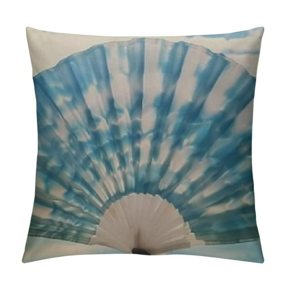 PRATYUS  Beach Pillow Covers Nautical Furniture Teal Seashell Starfish Throw Pillow Cover Couch Sofa Vintage Conch Shell Coastal Decorative Pillowcase Cushion for Beachy Outdoor Patio Home Decor White