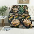 thumbnail image 1 of PRATYUS Blanket Gifts for Men Women Soft Warm Lightweight Cozy Foot Theme Throw Blankets for Bed Sofa Living Room Couch Home Decor 60x80in, 1 of 6