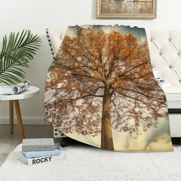 PRATYUS Clouds Throw Blanket Soft Cozy Plush for All Seasons Excellent Hand Feel Bed Cover Wall Decoration Gift 40x50in