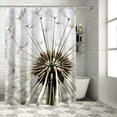 thumbnail image 1 of PRATYUS Dandelion Shower Curtain Waterproof Bath Curtain with Hooks Kids Bathroom Decor Polyester Fiber Bathroom Shower Curtain for Bathroom Decoration with Hooks 69"x72, 1 of 7