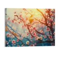 thumbnail image 1 of PRATYUS Fall Decor Sunrise Plum Flower for Living Room Wall Decor Canvas Wall Art Picture 20x16in, 1 of 3