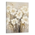 thumbnail image 1 of PRATYUS Fall Decor White Hydrangea Art Modern Canvas Wall Art Picture 16x20in for Living Room Bedroom 16x20in, 1 of 3