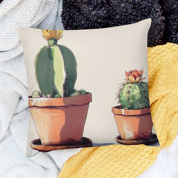 PRATYUS Farmhouse Decor Feminist Art Pillow Cover for Sofa Couch 20x20in