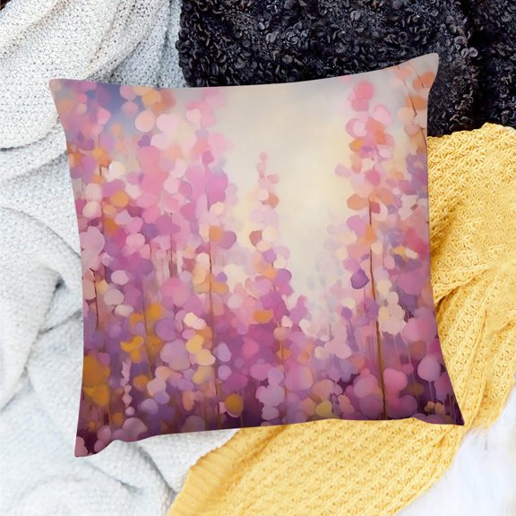 PRATYUS Floral Sky Clouds Pillow Case for Home Sofa Couch Decoration 18x18in