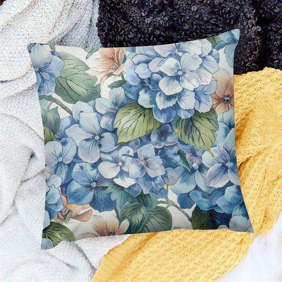 PRATYUS Flower Pillow Covers for Home Sofa Couch Decoration 18x18in