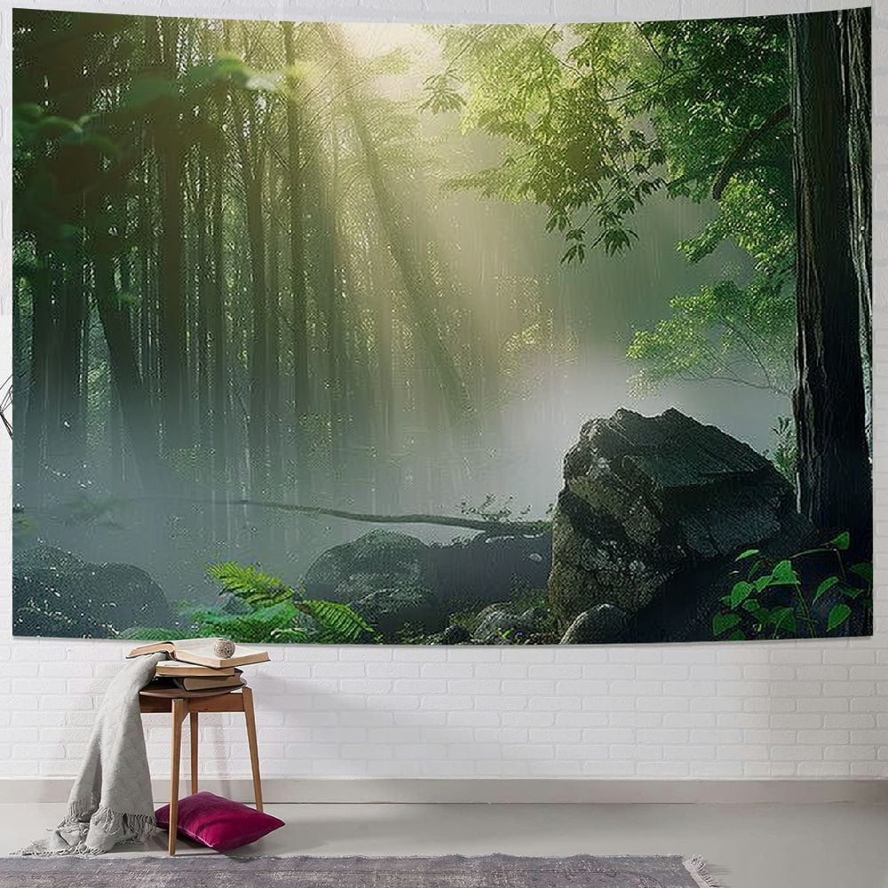 PRATYUS Forest Nature Tapestry for Bedroom Large Tree Dorm Room Decor ...