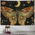 thumbnail image 1 of PRATYUS Gothic Moth Tapestry Sun Moon Star and Florals Witchy Gifts Hanging Tapestry Hippie Wall Decor Blanket for Bedroom Living Room Dorm Home Decoration  Painting, 1 of 6