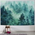 thumbnail image 1 of PRATYUS  Grey Tapestry Wall Hanging,Tapestries Décor Living Room Bedroom for Home Inhouse Landscape with Fir Forest in Hipster Vintage Retro Style Painting, 1 of 6