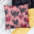thumbnail image 1 of PRATYUS Hearts Square Pillow Covers for Home Sofa Couch Decoration 20x20in, 1 of 5