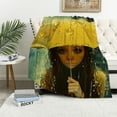 thumbnail image 1 of PRATYUS Lemon Throw Blankets Soft Warm Comfortable Throws for Couch Flannel Fluffy Blanket Bed Throw for Bedroom Couch Travel Kids Bedroom Accessories  40x50in, 1 of 6