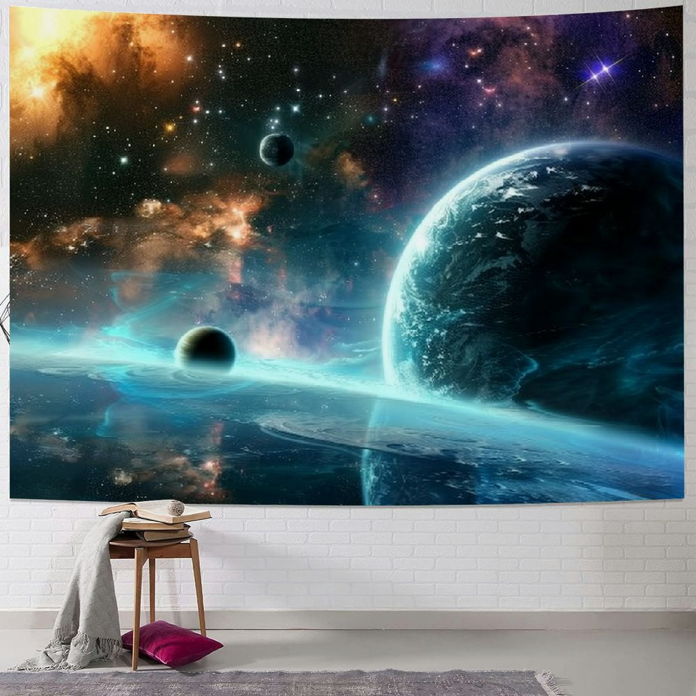 PRATYUS Planet Galaxy Tapestry Universe Starry Sky Tapestry Wall ...