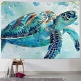 thumbnail image 1 of PRATYUS  Sea Turtle Tapestry,  Tapestry Marine Life Tapestries, Ocean Animal Turtle Tapestry for Kids Boy Girls Room Decor, Sea Turtle Tapestry for Bedroom Living Room Painting, 1 of 6