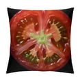 thumbnail image 1 of PRATYUS Tomato Slice Four Seasons Universal Throw Pillow Cover Bed Sofa Pillow Home Decoration 12x12in, 1 of 5