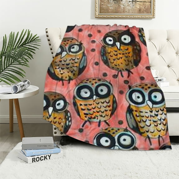 PRATYUS for Potato Throw Blanket Soft Flannel Potato Blanket Queen Size Blankets for Bedroom Living Rooms Sofa Couch 50x60in