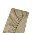thumbnail image 1 of PRATYUX Alaskan King Size Fitted Sheet Only - 800-Thread Count 100% Pure Organic Cotton, 25 inches Extra Deep Pockets Fitted Sheet, Soft, Sateen Weave - Taupe Color, 1 of 7