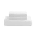 thumbnail image 1 of PRATYUX Percale Sheets - Twin 3-PC (1 Fitted + 2 Pillowcases) Pure Organic Percale Bed Sheet Set 700-Thread Count, 10" Deep Pockets - White Percale, 1 of 7