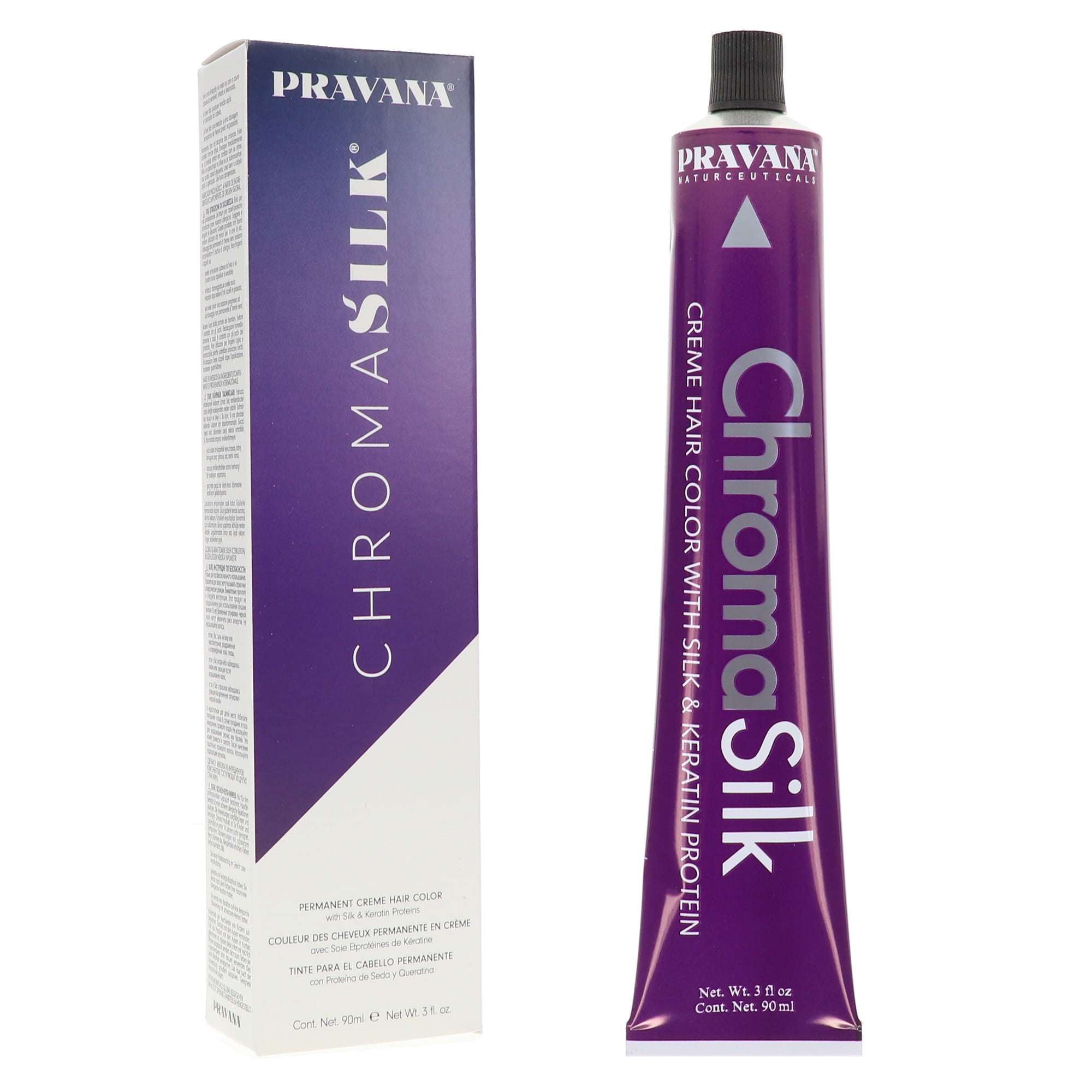 PRAVANA ChromaSilk Hair Color 6.1 Dark Ash Blonde 3 oz