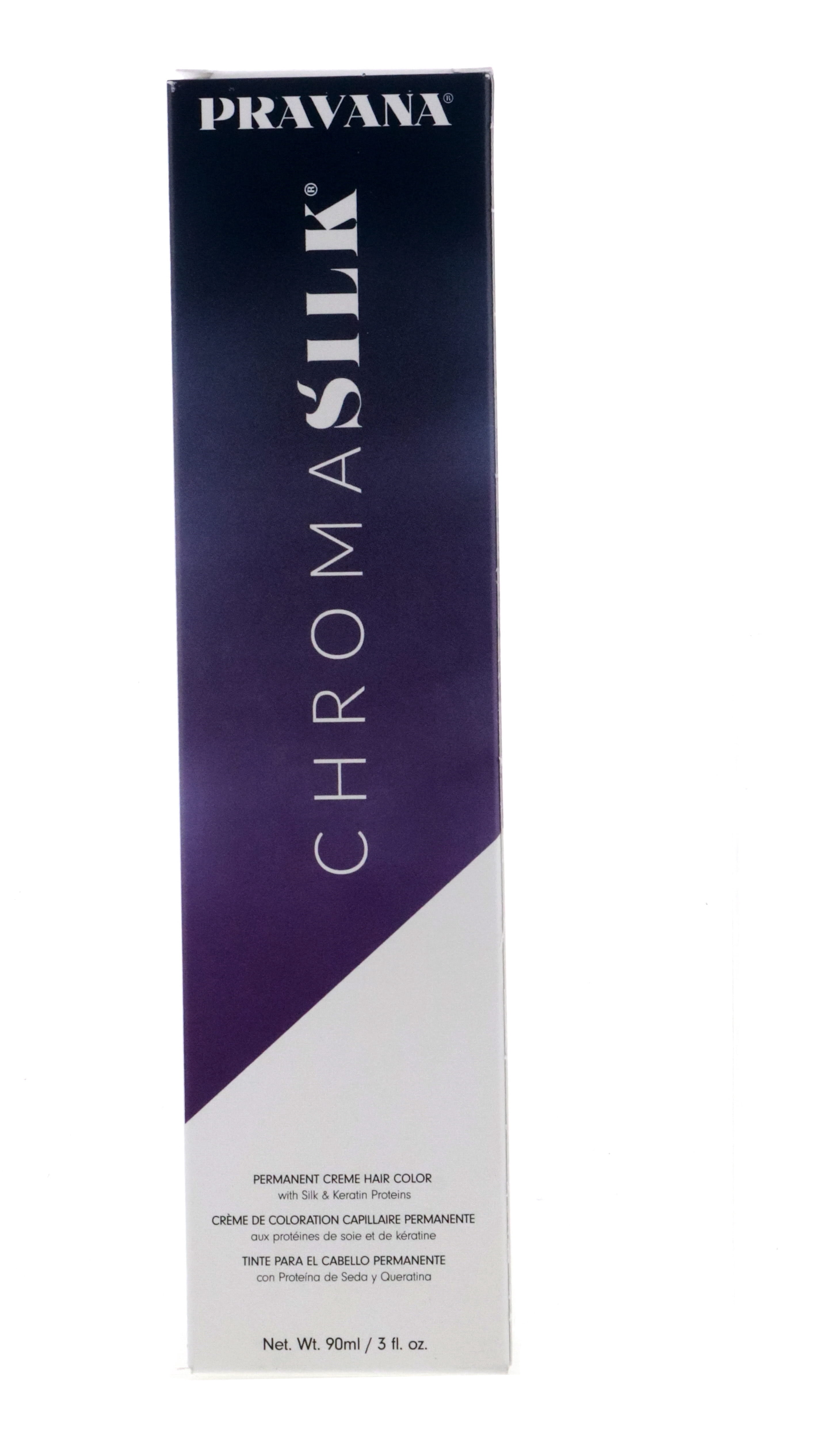 PRAVANA ChromaSilk Permanent Creme Hair Color, 7/7N Blonde, 3 Oz
