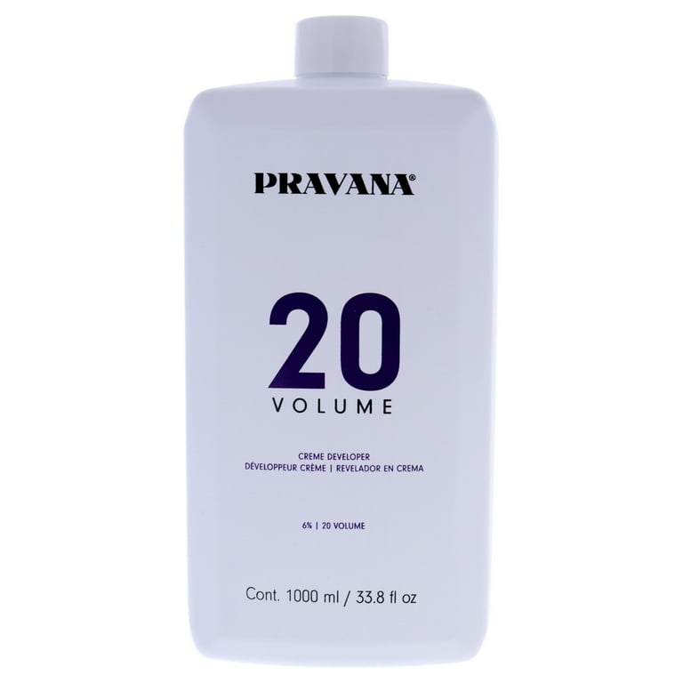 PRAVANA Hair Creme Developer 20 Volume 33.8 Oz for Unisex