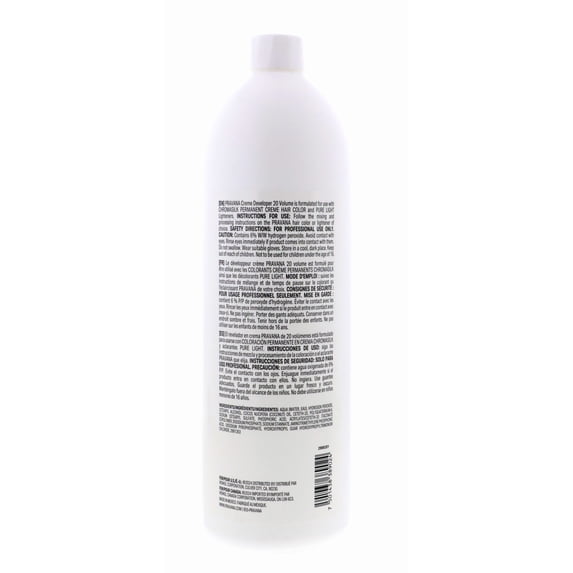 PRAVANA Creme Developer, 20 Volume - 33.8oz - Walmart.com