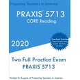 thumbnail image 1 of PRAXIS 5713: Two Full Practice PRAXIS CORE Reading Exams, (Paperback), 1 of 1