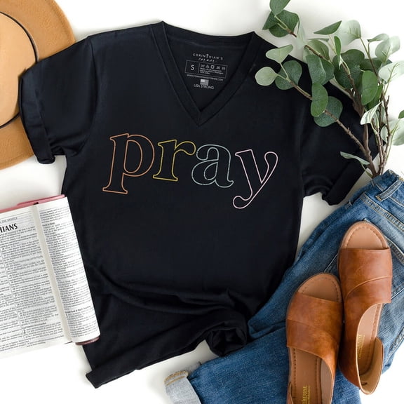 PRAY V-Neck