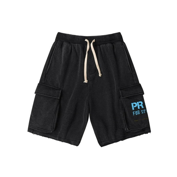 PRAYERFUL SHORT SHORT ( black cargo)