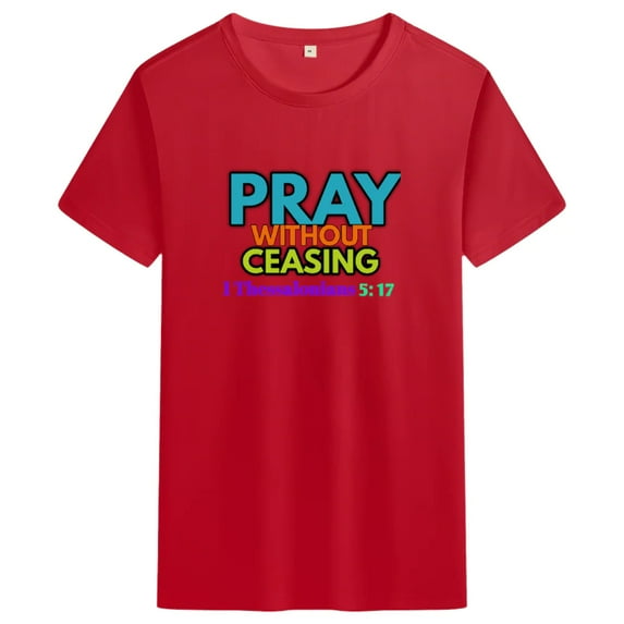 PRAYERFUL (Unisex Mercerized Cotton Tee)