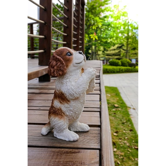Hi-Line Gift Ltd. Praying Cavalier King Charles Spaniel Puppy Statue