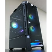 PRC GAMING SHADOWED COUGAR Gaming PC Desktop 10th Gen. Intel i7-10700 2.9GHz 8-Core NVIDIA Geforce RTX 3080 Ti 12GB GDDR6X 16GB DDR4 1TB NVMe M.2 SSD Wi-Fi Bluetooth Windows 11 Home