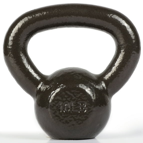 PRCTZ, 10lb Solid Cast Iron Kettlebell, Single