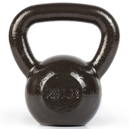 PRCTZ, 30lb Solid Cast Iron Kettlebell, Single