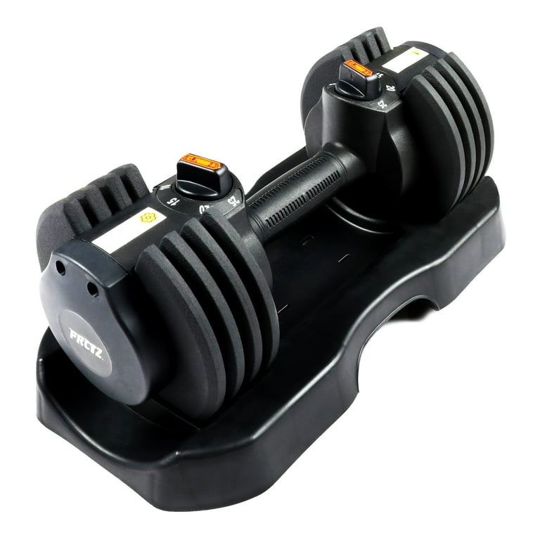 PRCTZ 5 25lb Quick Select Adjustable Dumbbell