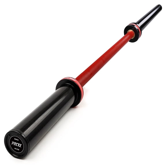 PRCTZ 7ft All Purpose Olympic Barbell, Weightlifting and Powerlifting 45lb, Olympic Bar, 1500 lbs Capacity, Fits 2” Standard Weights