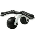 thumbnail image 1 of PRCTZ Ab Wheel with Rotating Handle, Abdominal Core Workouts, Dimensions: 13.4"x5.3", White & Black, 1 of 10