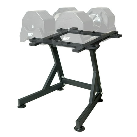 PRCTZ Dumbbell Stand for Adjustable Dumbbells, Weight Rack for Home Gyms, 110 lb Capacity, (Black)
