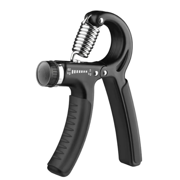 PRCTZ Essential Adjustable Hand Grip Strengthener, Adjust Resistance 11-110.23 lb, Black