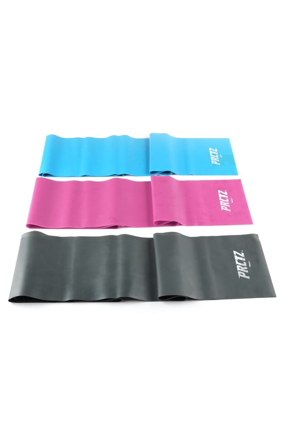 Essential Reformer Resistance Stretch Band, Multicolor 3 Pack (Light, Medium, Heavy)