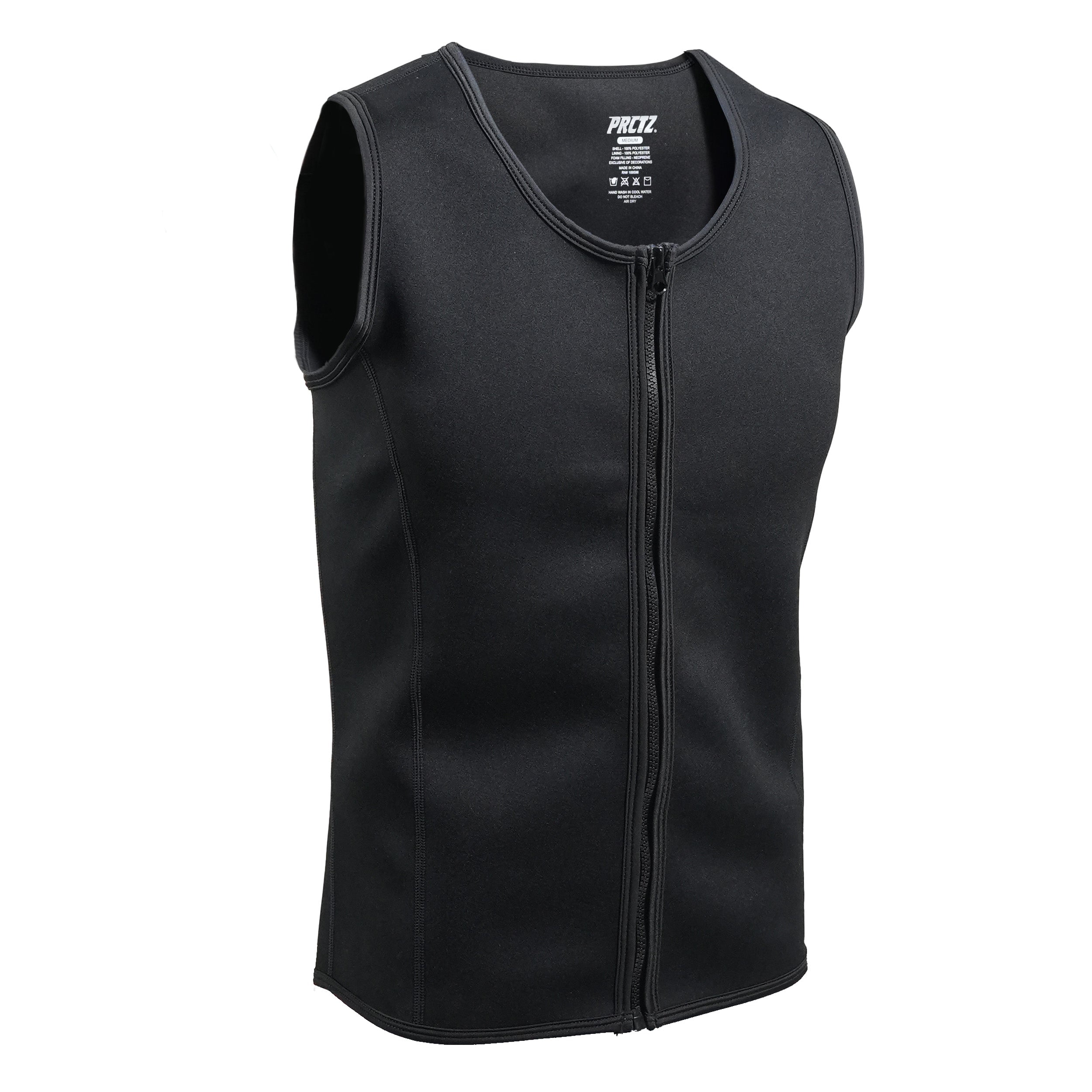  Kewlioo Men's Heat Trapping Zipper Sweat Enhancing Vest - Zip  Up Compression Vest Shirt Shapewear Top - Gym Exercise Versatile Heat  Shaper Jacket (Black, S/M) : Sports & Outdoors