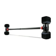 PRCTZ Modular Weight Training Barbell, Adjustable Dumbbell to Barbell Converter, up to 200 lb. Capacity