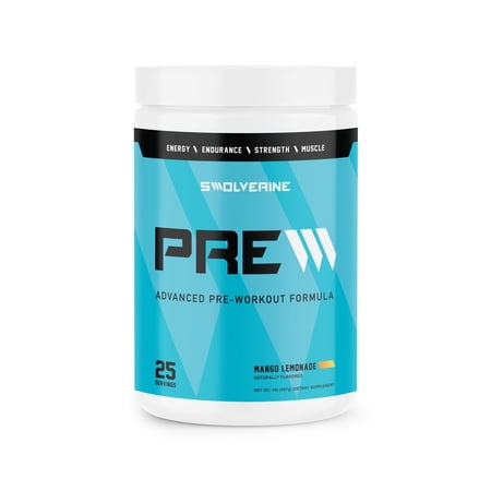 PRE - Advanced Pre Workout Formula Non-Stim - Mango Lemonade - 25 Servings