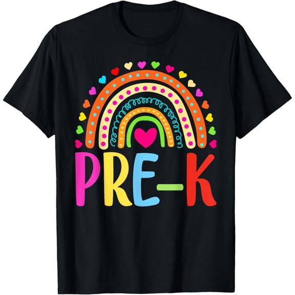 PRE-K Happy First Day Of School Preschool Back To School Adult T-shirt